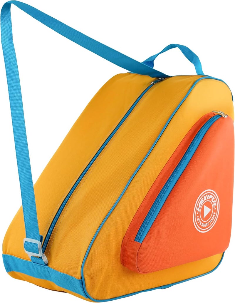 HEXIFUL Skate Bag for Ice, Inline, Roller & Quad Skates - Kids & Adults - Image 1